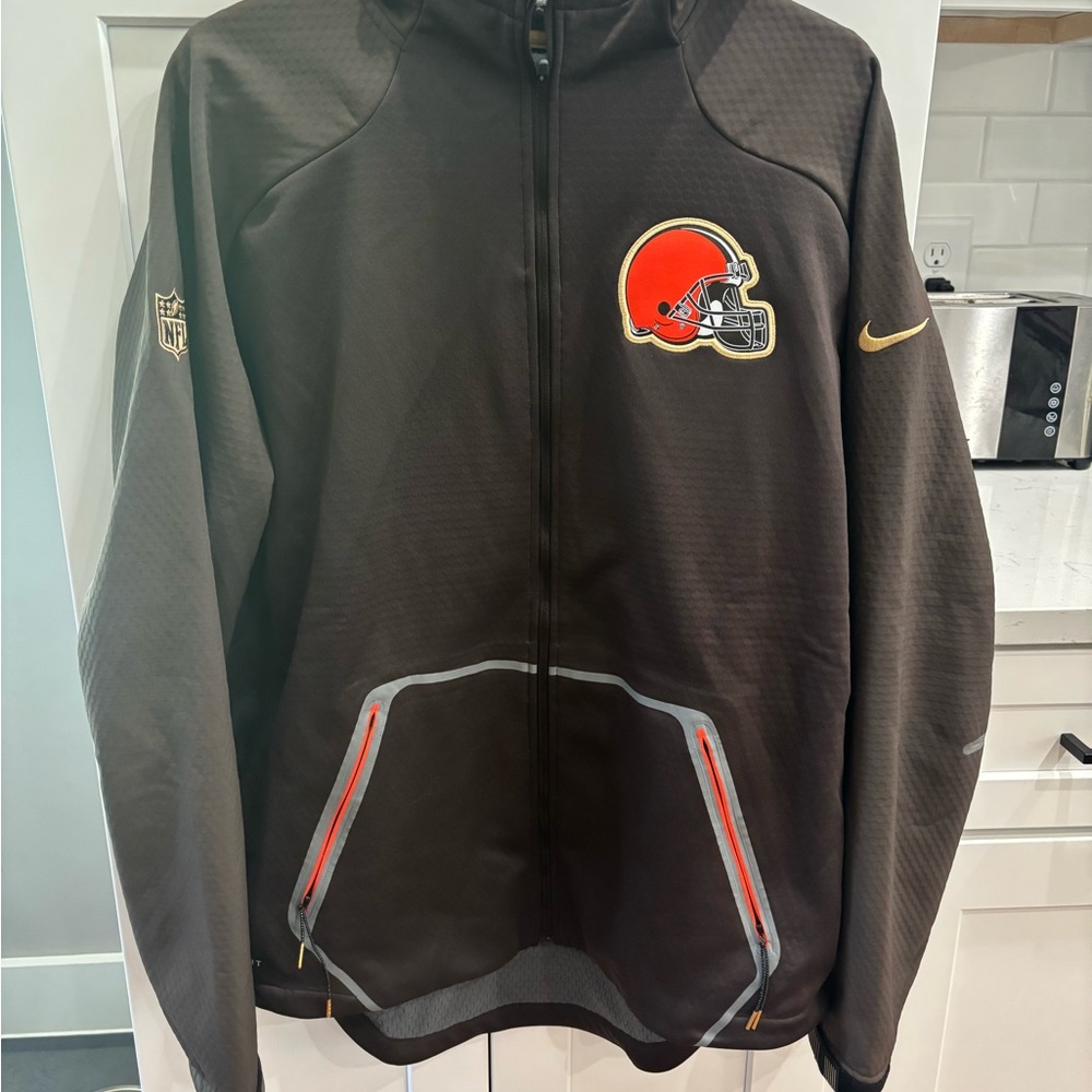 Cleveland Browns NFL Authentic Full-Zip Hoodie